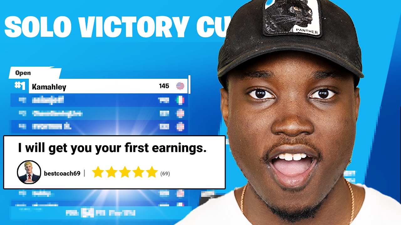 I Hired a Fornite Coach on Fiver to Win Solo Cash Cup
