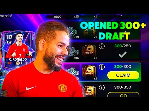 OPENED 300+ DRAFTS! 😱 FINISHING BONUS REWARDS! 🎁 FC Mobile