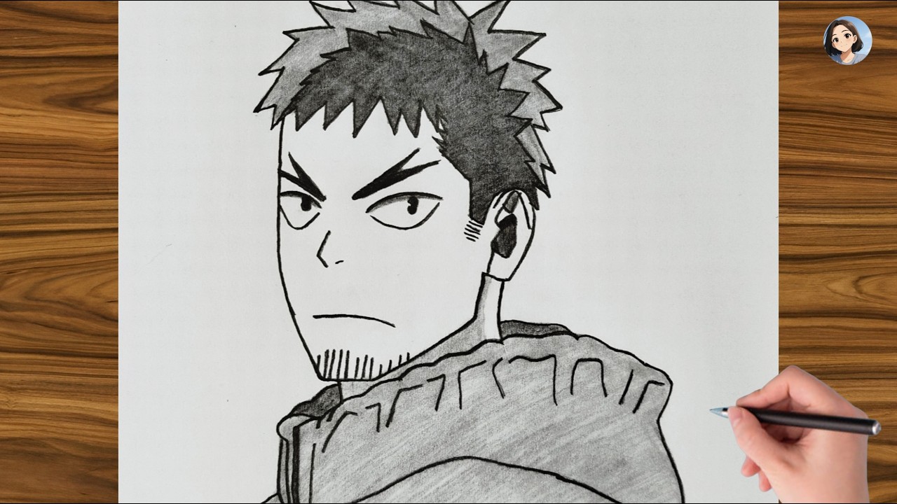 肉筆画【ANIMATION illustration】 How to Draw Kafka Hibino Tutorial | Kaiju No. 8 Step by Step