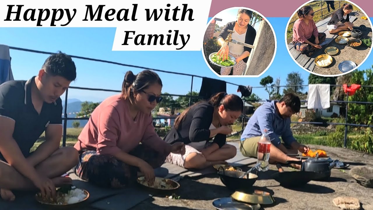 KHULLA AKASH MUNI PARIWAR SANGA KHANA KHANU KO ANANDA XUTTAI XA😇