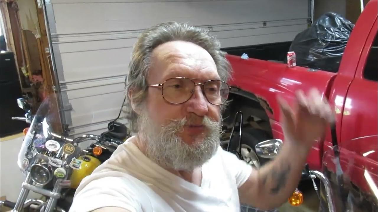 Softail Standard sissy bar install YouTube