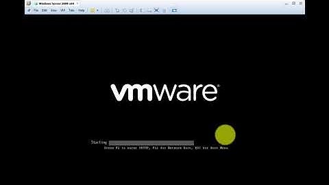 Hướng dẫn cài đặt windows server 2008 trên máy ảo
