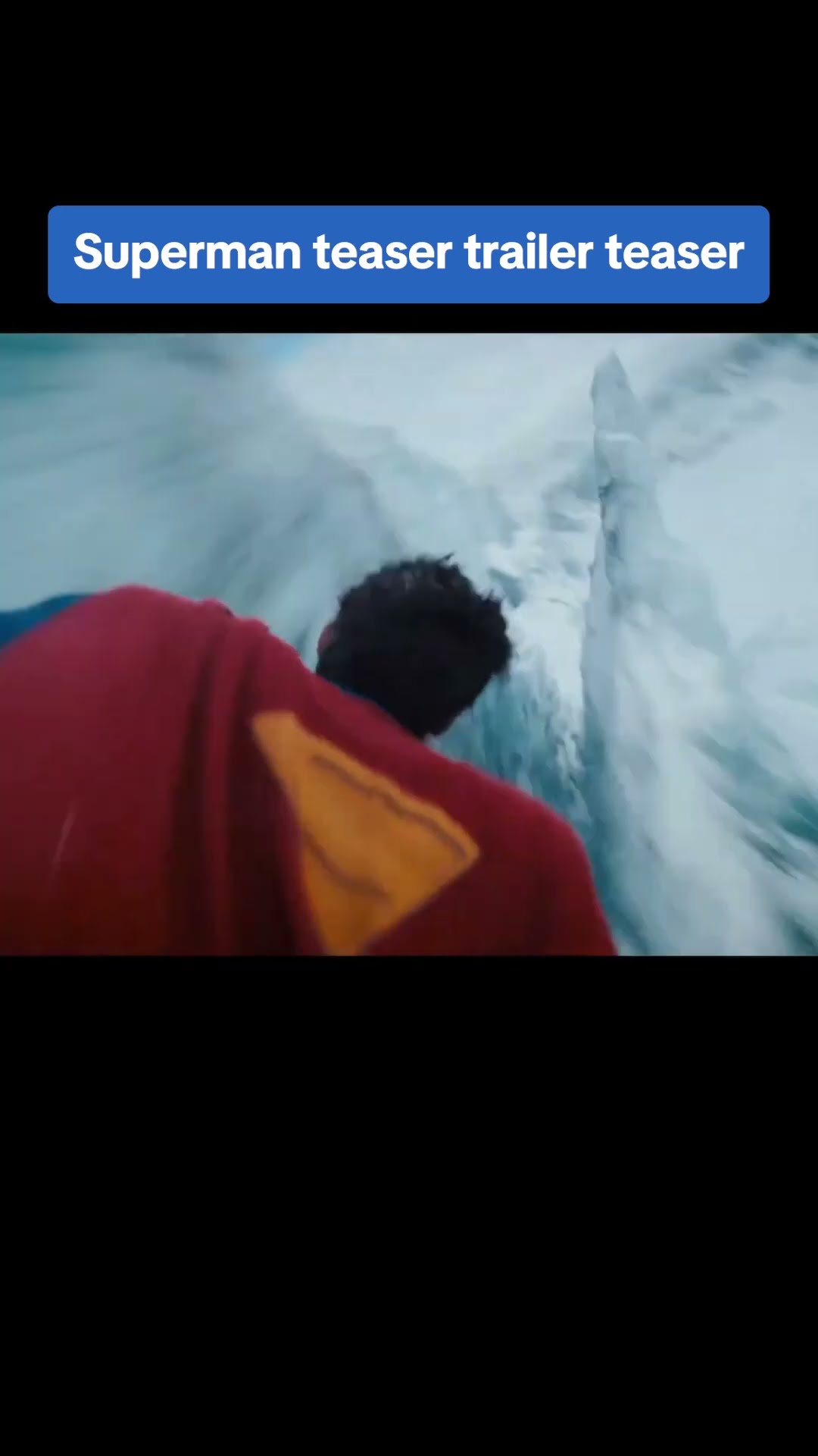 Our first GLIMPSE at the new Superman