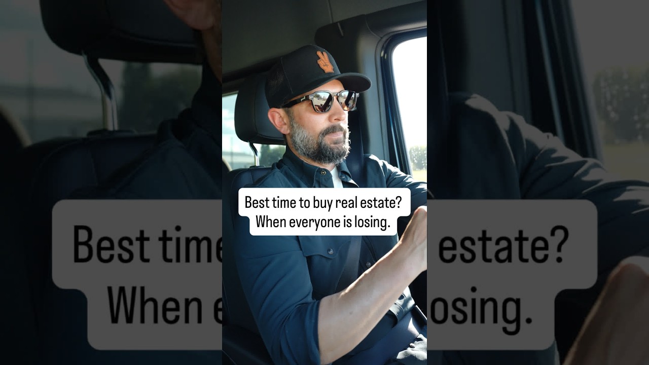 Best time to buy real estate? When everyone is losing.