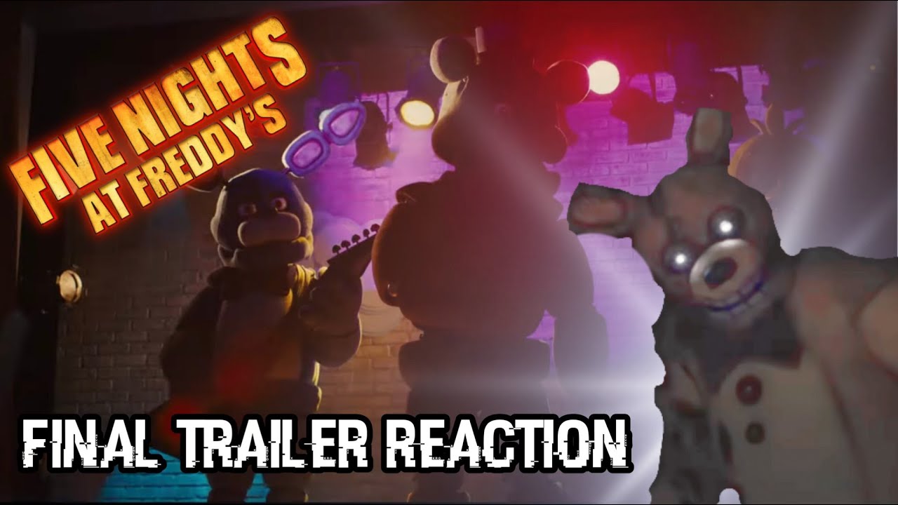 THIS TRAILER WAS INSANE!! - FNAF Movie Final Trailer REACTION - YouTube