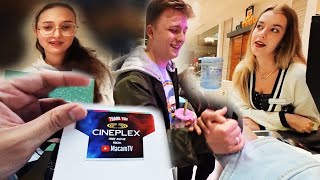 Giving $180 CINEMA GIFT CARDS to MALL WORKERS