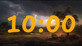 10 Minute Timer Lightning Storm