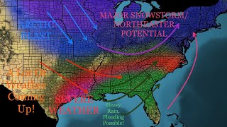 Many Large Weather Systems To Bring Many Impacts To The United States!