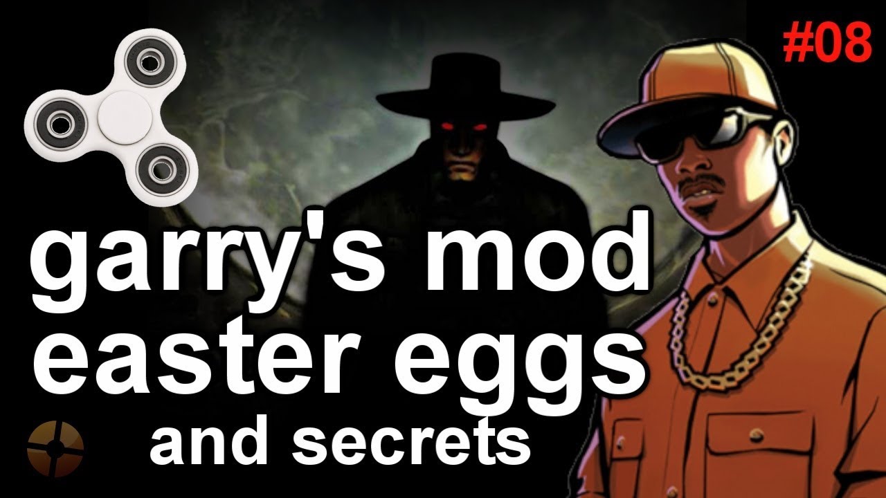 Gmod Easter Eggs and Facts #1 The G-man Apparition on Nester 