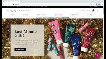 How to log into the new Avon site