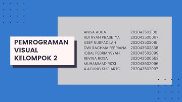 Pemrograman Visual Kelompok 2 Kelas S6Q - "Sistem Manajemen Bengkel" (Unindra)