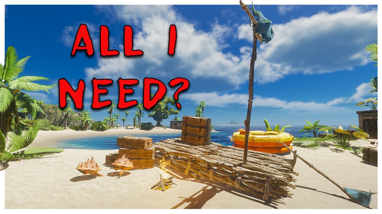Life Raft Stranded Deep I'M WRONG This Stranded Deep RAFT is all I Need! - YouTube