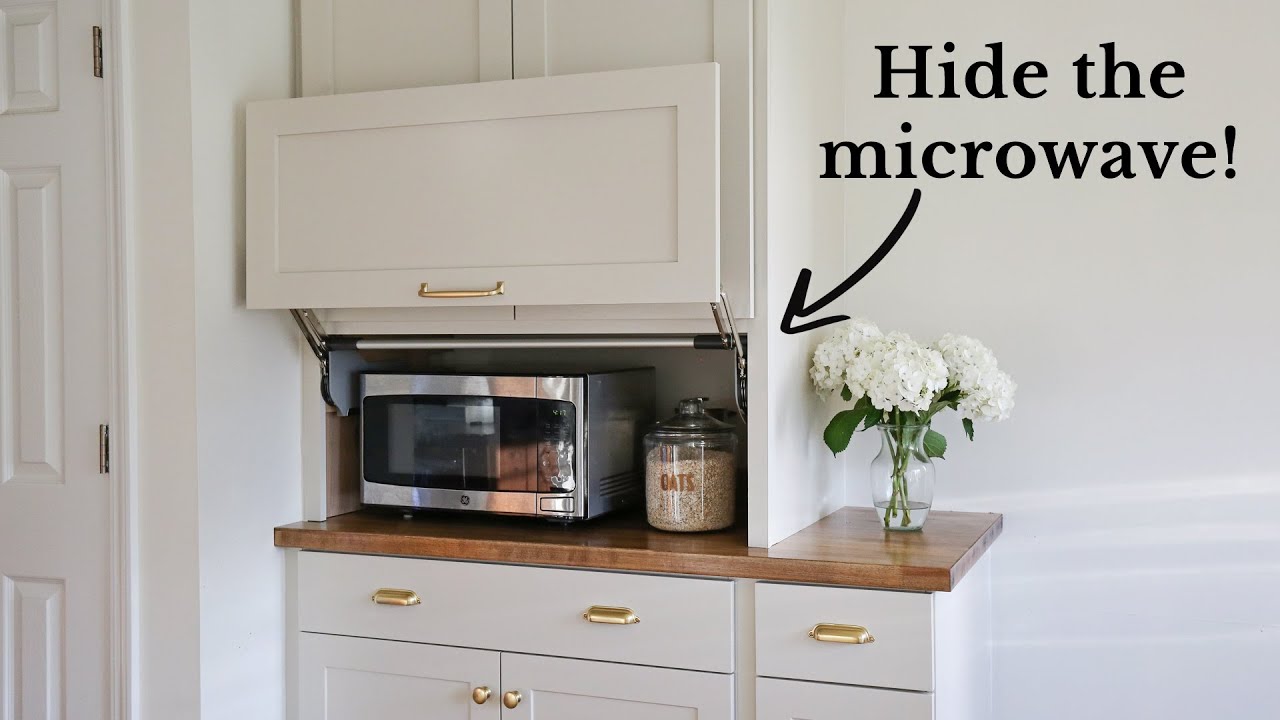 How to Store Small Appliances Inside Kitchen Cabinets - The Homes I Have  Made