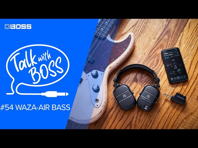 Talk with BOSS #54 WAZA-AIR BASS - YouTube