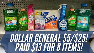 Dollar General Couponing $5/$25  June 3rd | $13 for 8 Items | Krys the Maximizer by Krys The Maximizer 910 views 11 months ago 6 minutes, 33 seconds