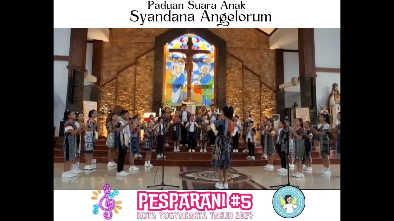 PSA Syandana Angelorum meraih predikat terbaik Pesparani tingkat kota Yogyakarta tahun 2024.