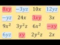 Combine Like Terms in 2 Minutes