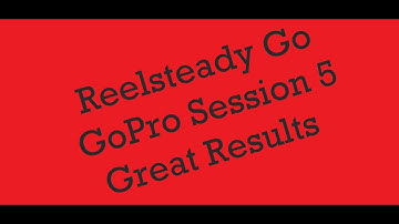 Reelsteady Go with GoPro Session 5 mounting option