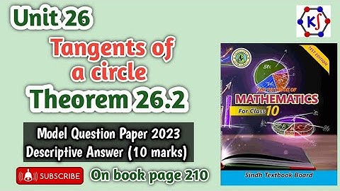 Tangent to circle & radial segmnt joining the point of contact & cntre r prpendicular to each other
