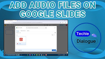 How to Add Audio Files to a Presentation on Google Slides