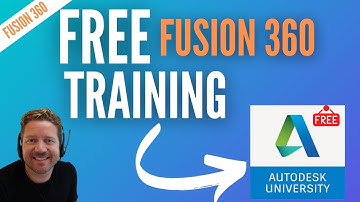 Free Fusion 360 Training At Autodesk University