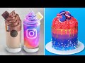 Creative galaxy cake decorating compilation  yummy chocolate cake and dessert for summer