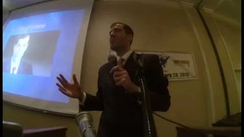 WJPZ 30th - 3 - Jaime Bell Introduces Scott MacFarlane into the Hall of Fame