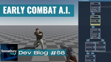 GameGuru MAX - Broadcast #58 - Early Combat AI