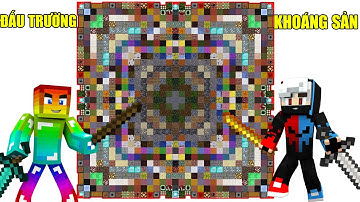 MINI GAME : ĐẤU TRƯỜNG KHOÁNG SẢN **  NOOB VÀ PIXEL CHIẾN ĐẤU CÙNG NGƯỜI LẠ VÀ CÁI KẾT