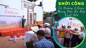 Lễ Động Thổ Mẫu Từ Đường 3 Gian Mang Dấu Ấn Đẹp Xuất Sắc Tại Thái Thụy, Thái Bình | Kisato