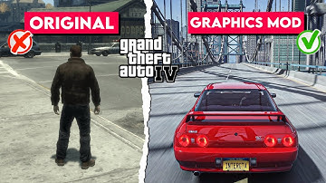 GTA 4 Graphics Mod For Low End Pc | How To Install Realistic Graphics Mod In GTA 4 (Easy Guide)