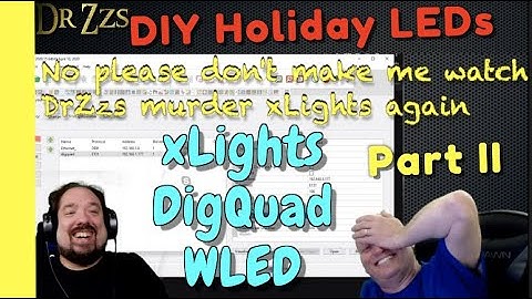 How to use the DigQuad with WLED and xLights for an easy DIY Holiday LED music & light show
