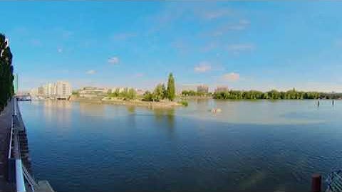 Insta360 One X2 Spatial audio / Zoom H2n / Westhafen Frankfurt