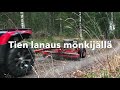 Tien lanausta mönkijällä | Road Grader for ATV #cfmoto #lana #mönkijä