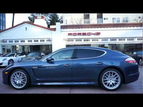 Panamera S Yachting Blue with Mahogany wood trim Beverly