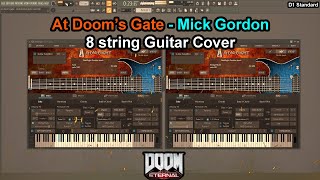 At Doom's Gate - Mick Gordon 8 String Electric Guitar Cover