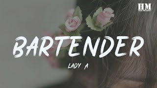 Lady\/A - Bartender [lyric]