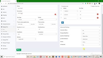 T 5 Trigrexam Test Creation Description