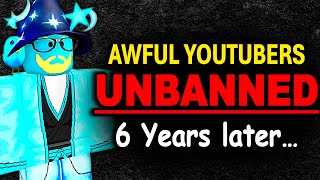 Roblox's WORST YouTubers Were All Just UNBANNED...