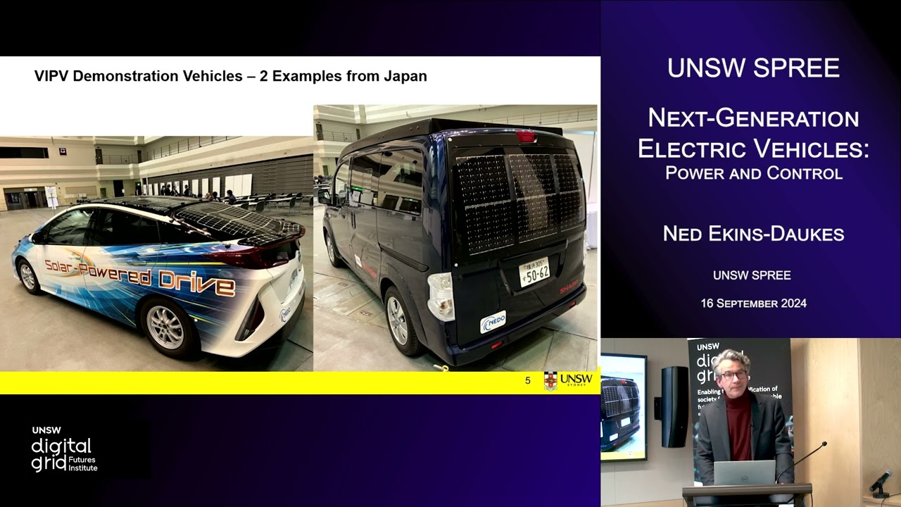 UNSW SPREE DGFI 2024 Ned Ekins-Daukes - Next-Generation Electric Vehicles: Power and Control