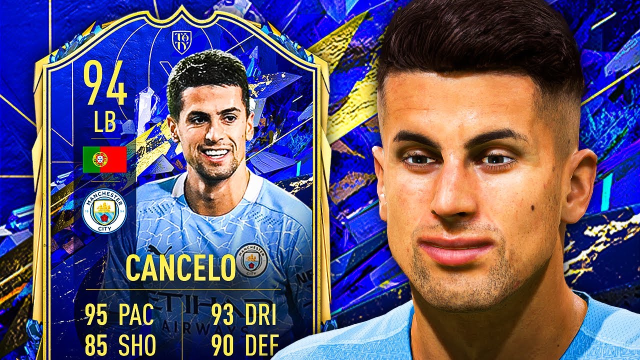 5⭐ WEAK FOOT UPGRADE! 😍 94 TOTY CANCELO PLAYER REVIEW! - FIFA 22 Ultimate Team