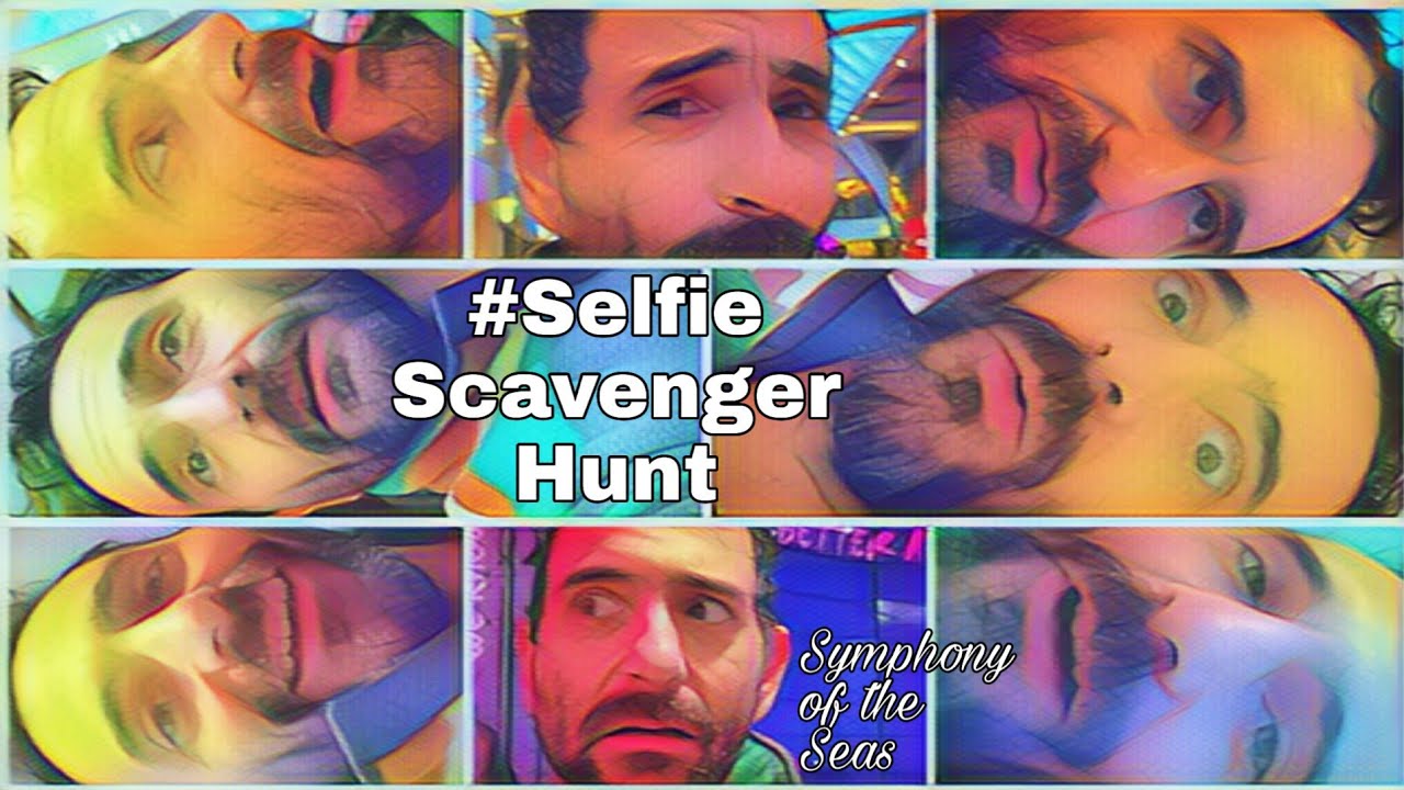 The #Selfie Scavenger Hunt aboard Symphony Of The Seas