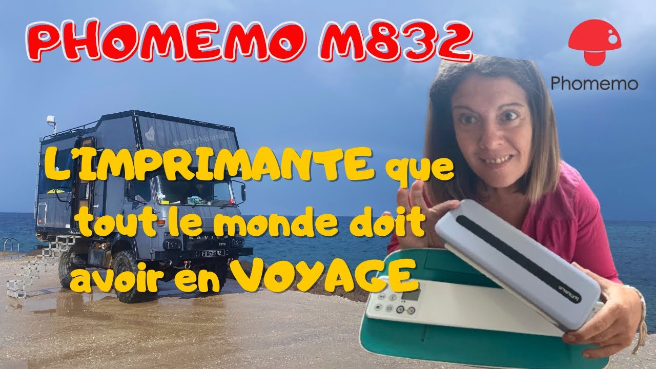 Housse de protection pour imprimante Thermique portable Phomemo M832 - Black