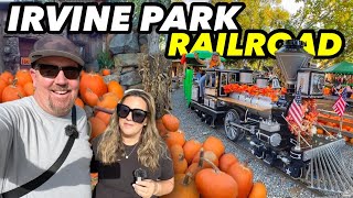 Irvine Park Railroad! Our Super Fun Afternoon at the Pumpkin Patch!