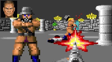 (*) Wolfenstein 3D DOOM play new. (*) (gameplay 2) - mod*video Play_2