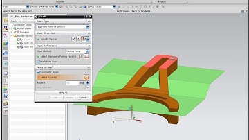 Draft with Parting Surfaces NX11
