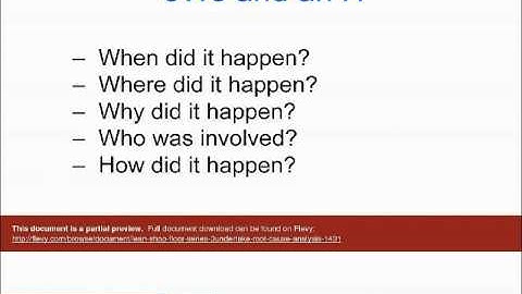 Lean Shop Floor YB Series - 3. Undertake Root Cause Analysis