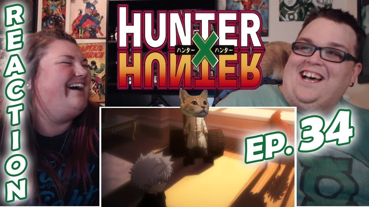 Hunter x Hunter Episode 34 REACTION!! "Power × To × Avenge" - YouTube