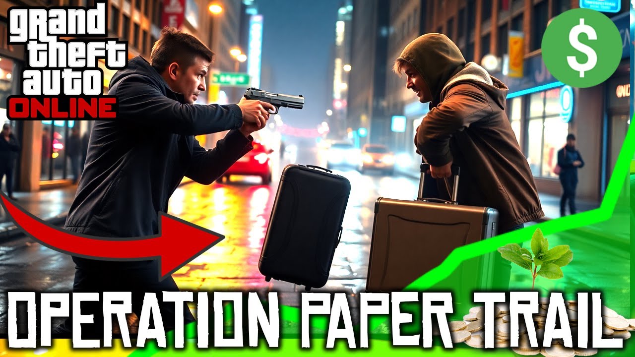 GTA Online ULP Operation Paper Trail Mission Walkthrough Gameplay 