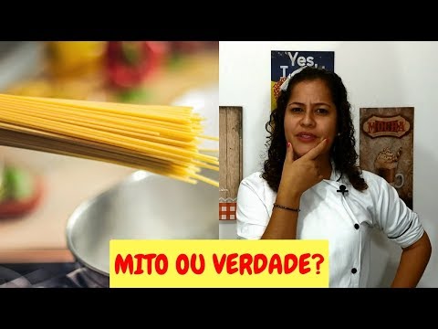 Devo colocar óleo para cozinhar macarrão? Mito ou verdade? - Chef Geek